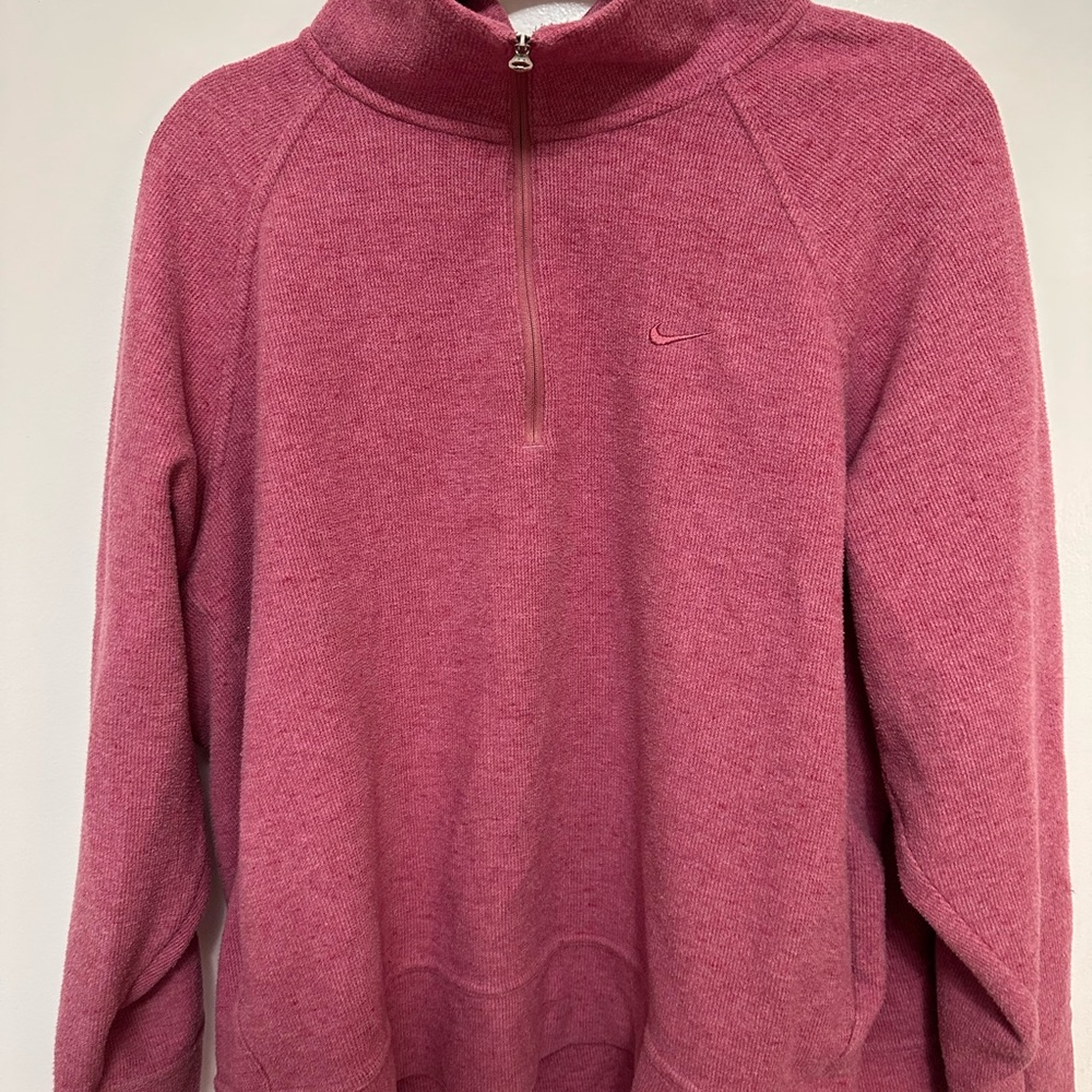 Beautiful pink Nike  Half-Zip Pullover